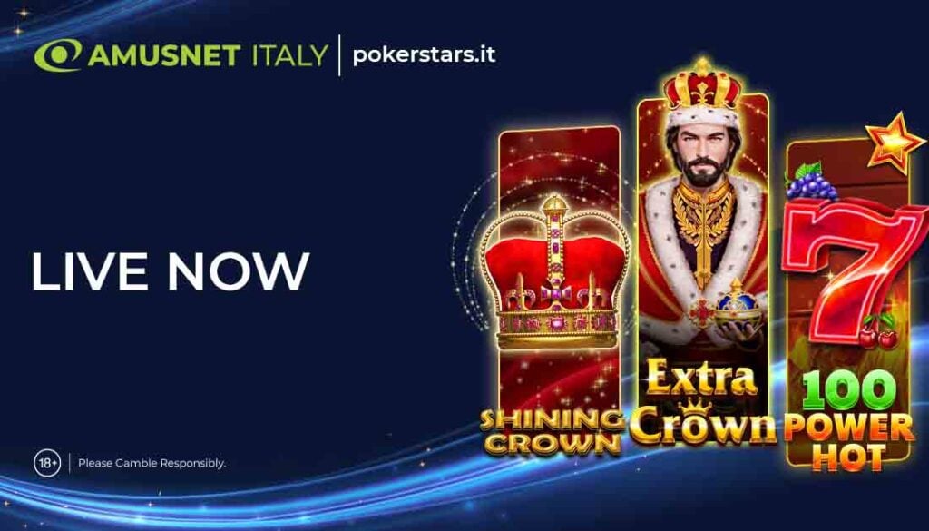 Amusnet has launched with PokerStars in Italy