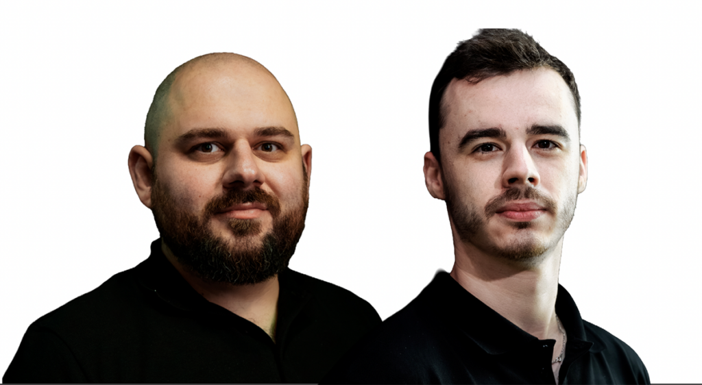 Rostyslav Likhtin, Head of Product, and Bogdan Holovnov, Head of Esports at DATA.BET