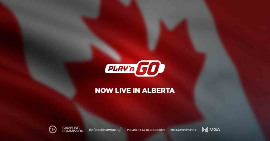 Play'n GO launched into Alberta