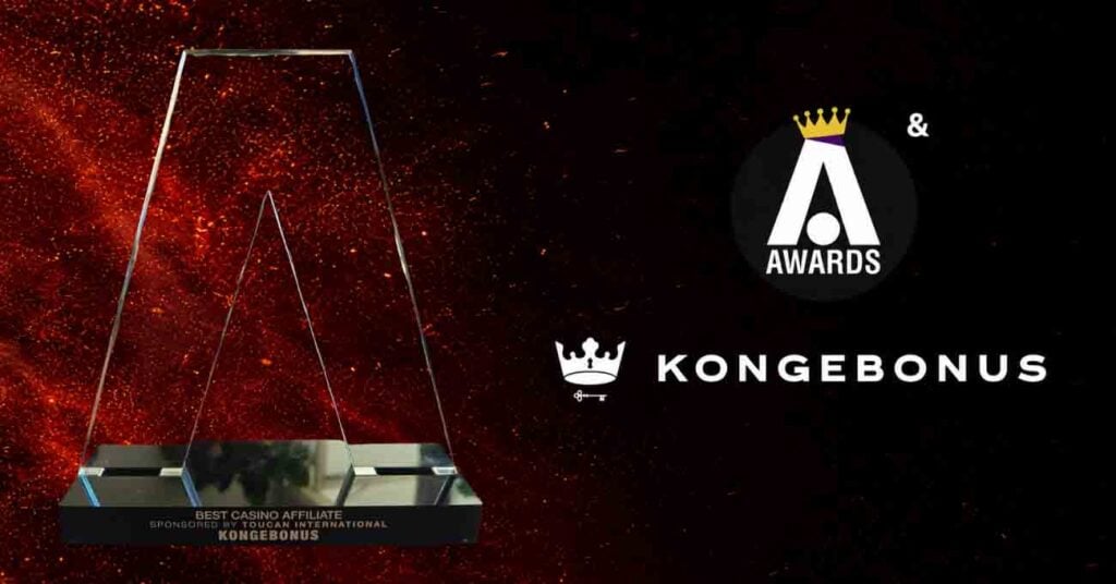 Kongebonus was hounured at iGB L!VE London