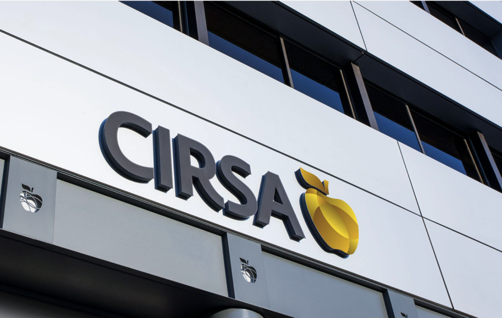 CIRSA Logo buiulding