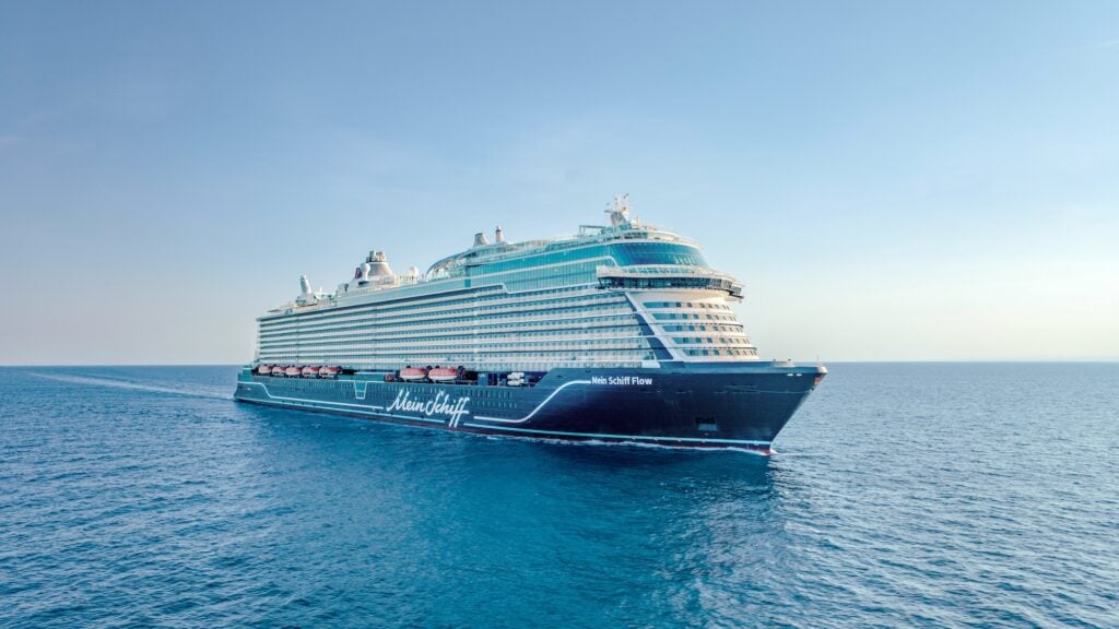 Mein Schiff Flow offers a Merkur casino alongside 14 restaurants and 17 bars
