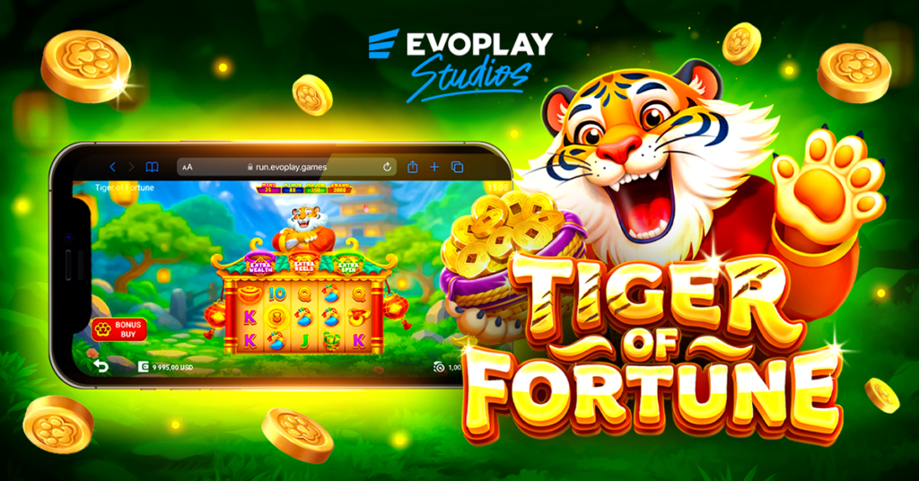 Evoplay launches Tiger of Fortune with multi-booster bonus gameplay