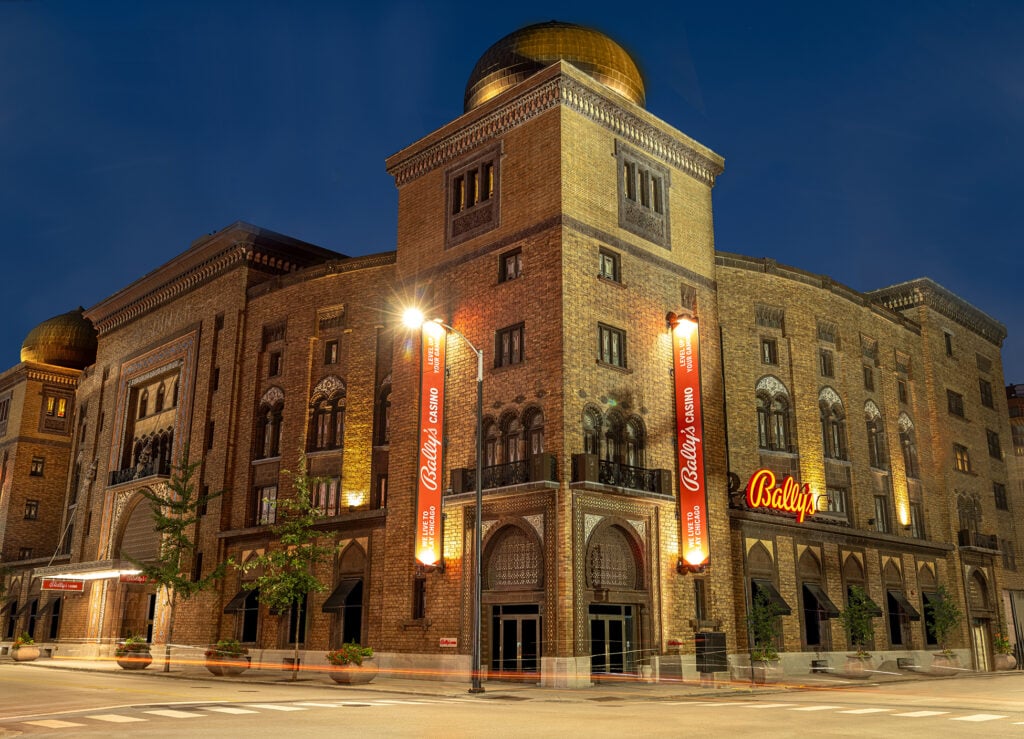 Bally's temporary casino in Chicago