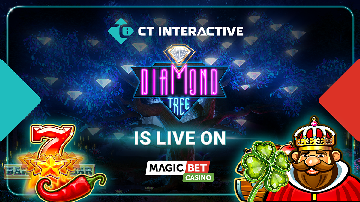 CT InteractiveがMagicBetでDiamond Tree Jackpotの提供を開始