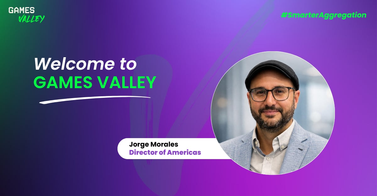 Jorge Morales has joined Games Valley