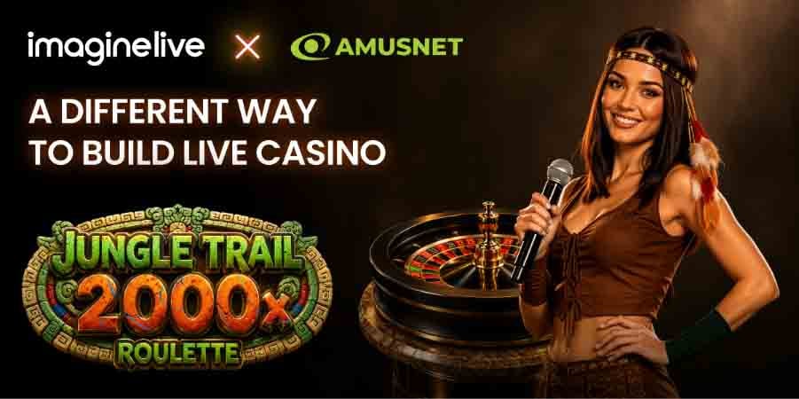 Jungle Trail Roulette is the first release from the Amusnet/Imagine Live collab