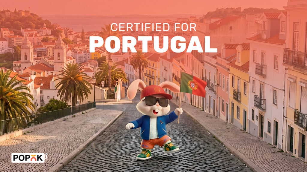 PopOK Gaming secures Portugal certification