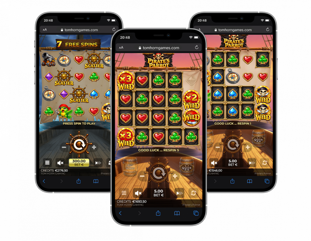 Pirates Parrot from Tom Horn Gaming
