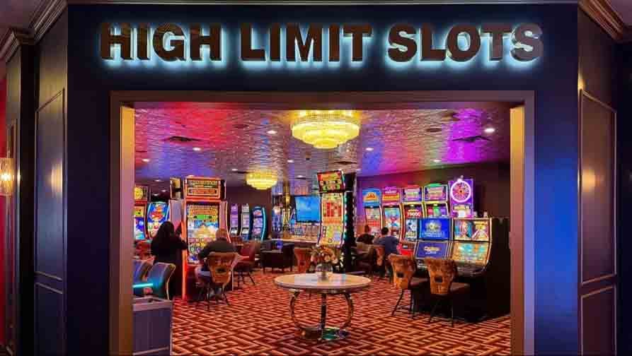 The Plaza has opened a High Limit Slots room