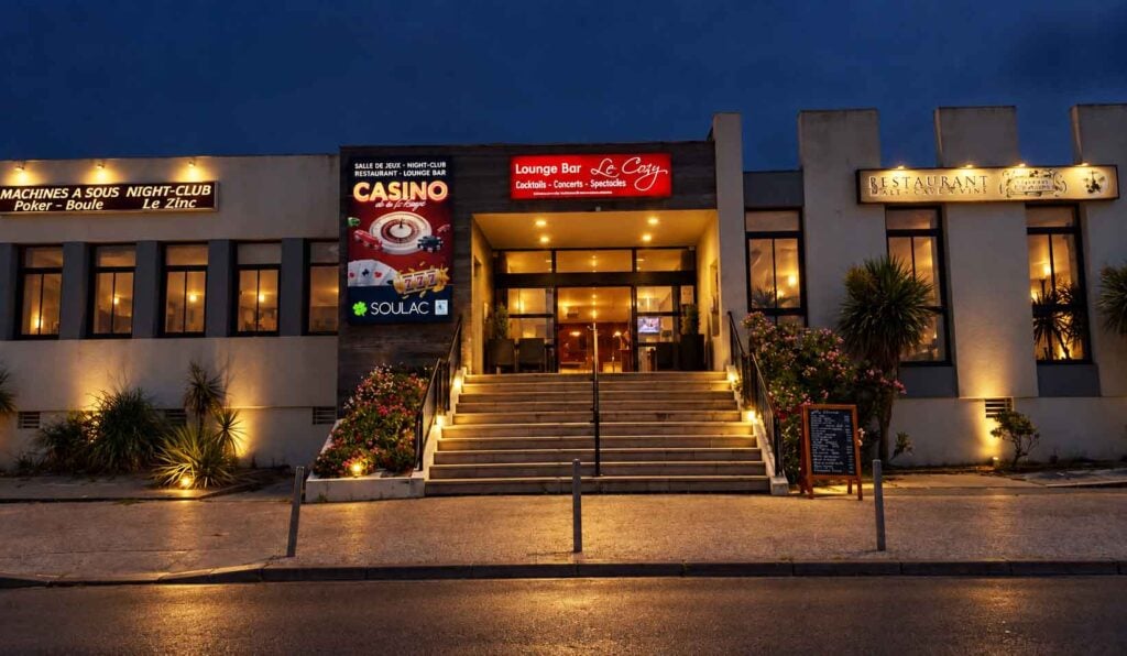 The casino in Soulac-sur-Mer has now reopened