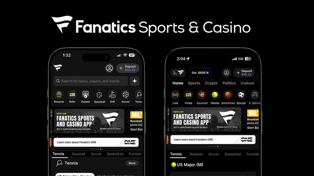 Fanatics launches all-in-one sports and casino app