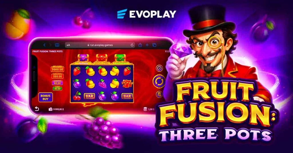 Fruit Fusion: Three Pots by Evoplay