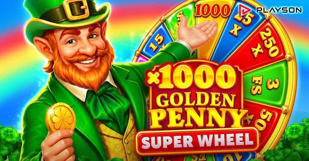 Playson's Golden Penny x1000: Super Wheel