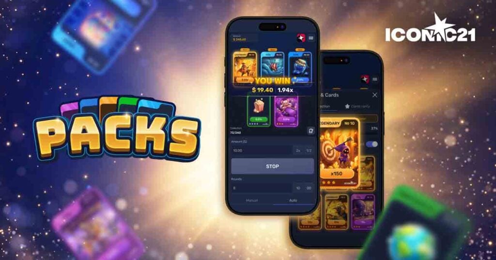 ICONIC21 has launched collectible card-themed virtual game Packs
