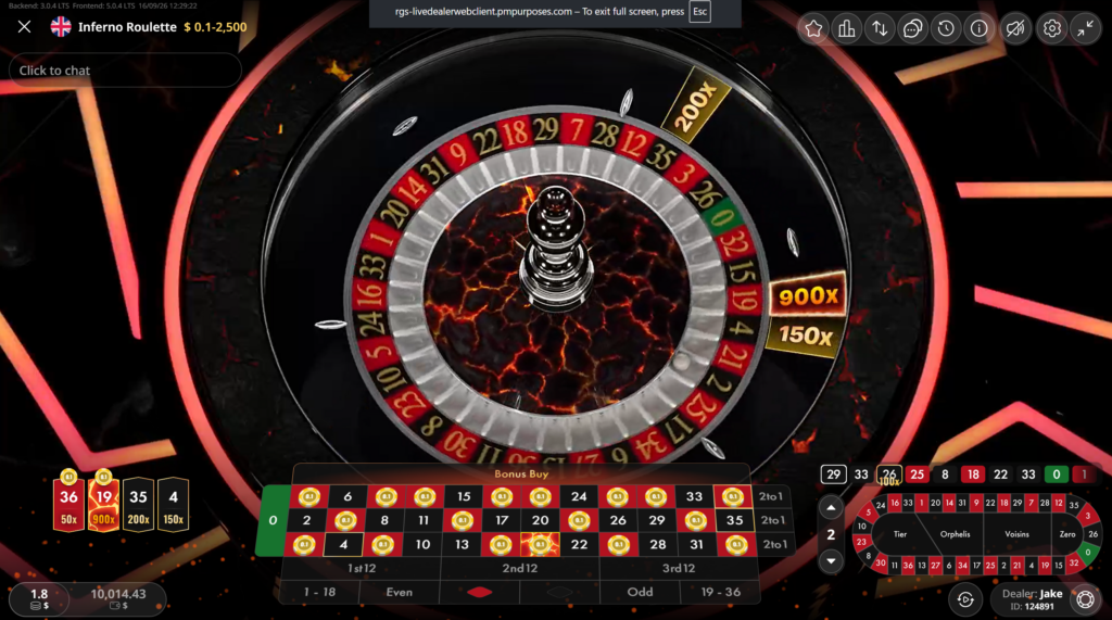 Inferno Roulette