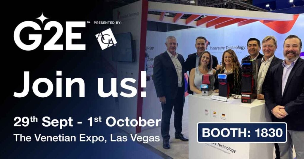 Innovative Technology is preparing for G2E in Las Vegas