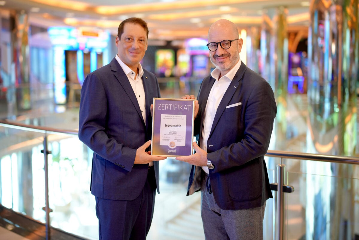 Novomatic remains an Austrian superbrands in 2026