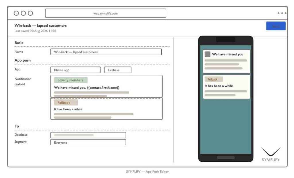 The new Sym App Editor