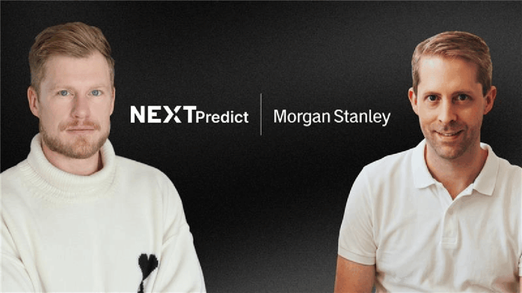 Morgan Stanley to lead institutional capital discussion at NEXTPredict NYC