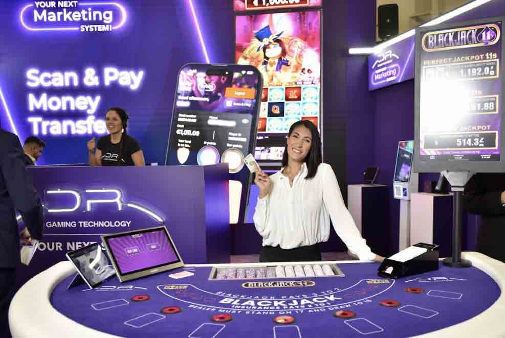 The DRGT booth at G2E Las Vegas