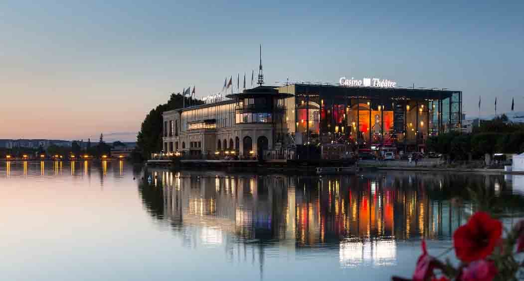 The casino in Enghien-les-Bain