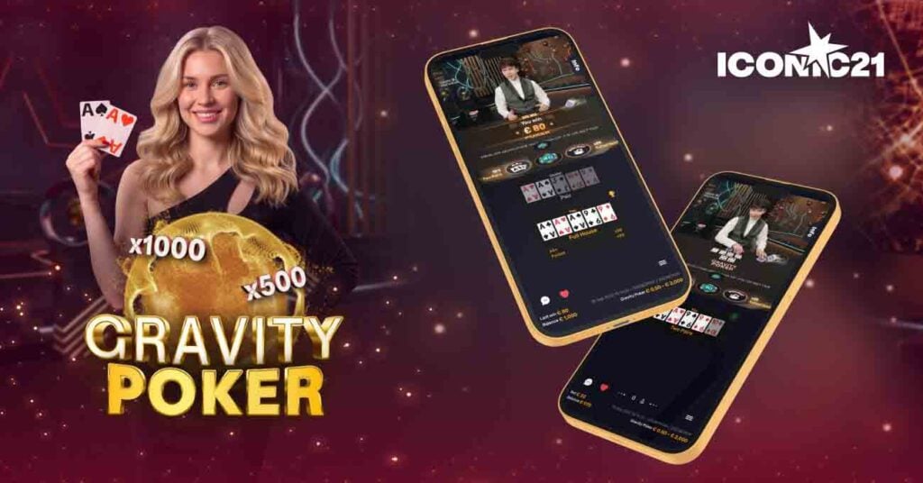 ICONIC21 launches Gravity Poker