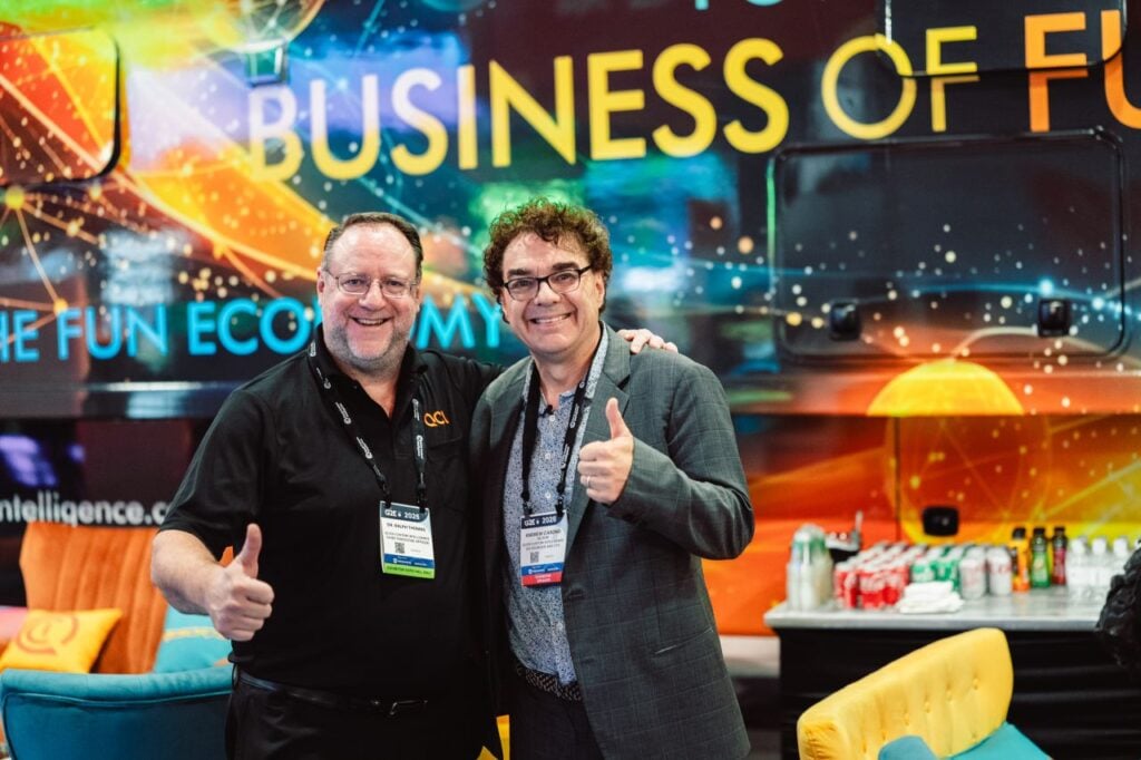 QCI's Dr. Ralph Thomas and Andrew Cardno